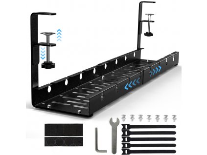 organizer kabelu pod desku stolu taffware spcj 01