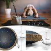 meditacni buben tongue drum joga buben huashu lotus hs14 15