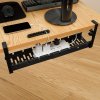 kovovy organizer pod desku stolu taffware spcj 01