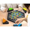 Triangle Chess 6688 logická desková hra pro 2 až 4 hráče strategická stolní hra s gumičkami