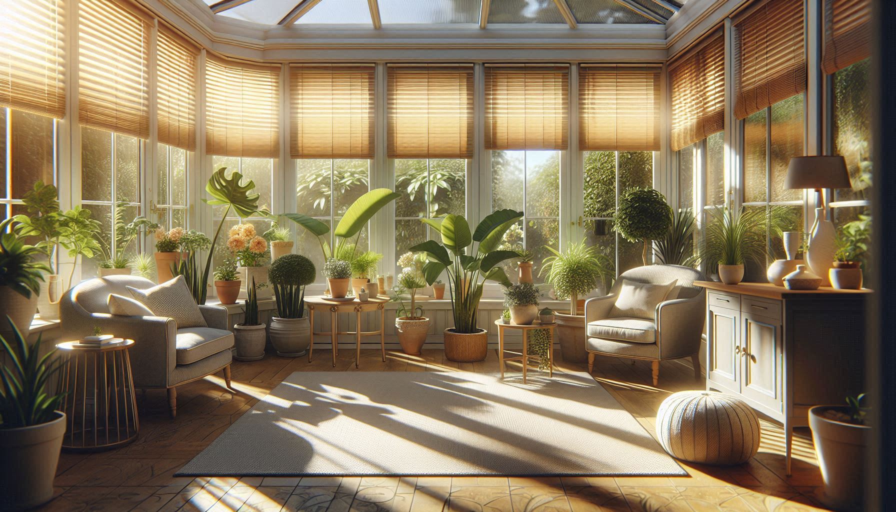 Interiérové bezdrátové solárně dobíjené žaluzie: Ideální řešení pro vaši zimní zahradu