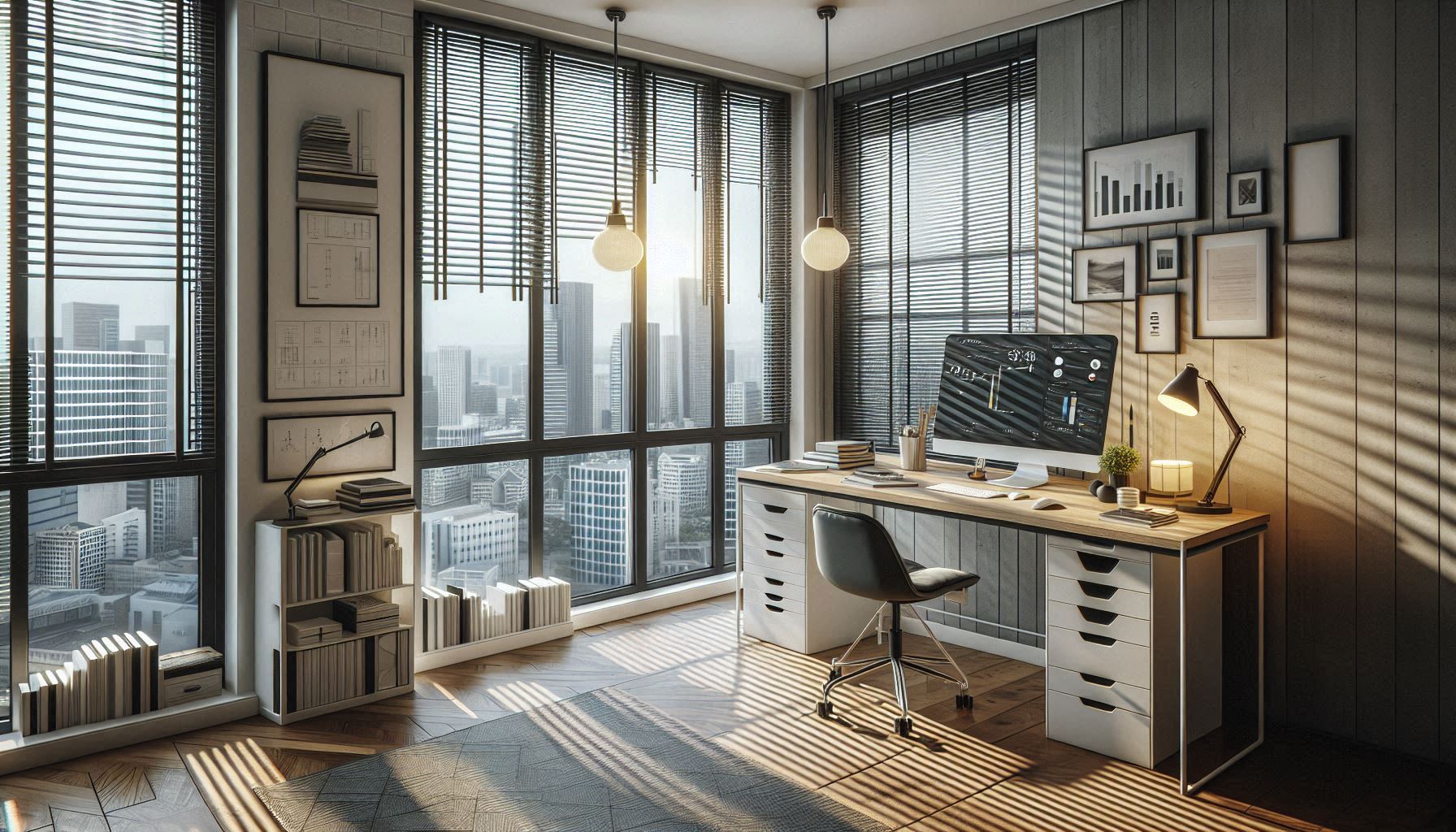 Světelný komfort s bezdrátovými žaluziemi