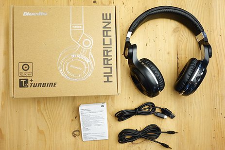 Recenzia Bluetooth slúchadiel cez hlavu Bluedio T2+