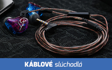 Káblová slúchadlá do uší