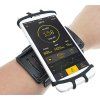 Držiak na mobil na ruku, armband na zápästie pre telefón, čítačku, terminál, silikónový, športový Yuanyi BTS-187