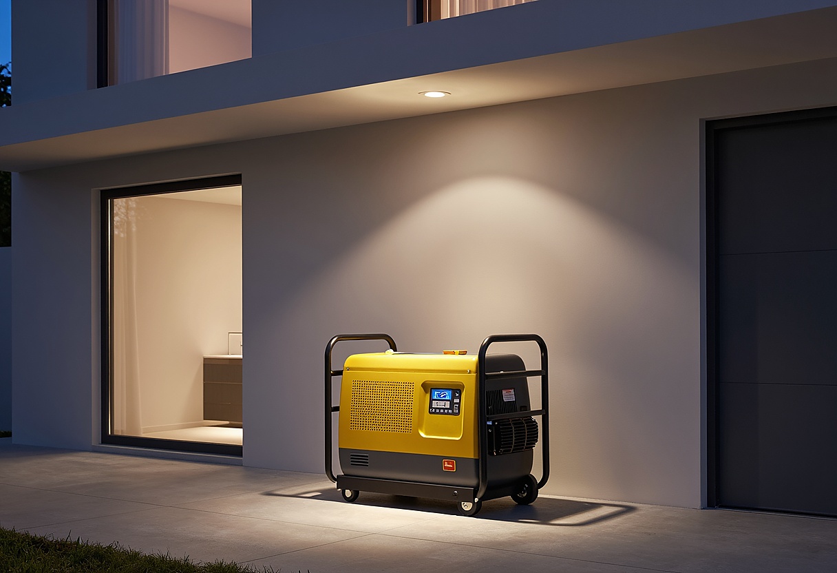 Elektrocentrála pro rodinný dům: Jak správně zálohovat dům při výpadku elektřiny