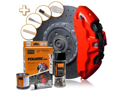 FOLIATEC 2194 Bremssattel Lack Set performance red 01