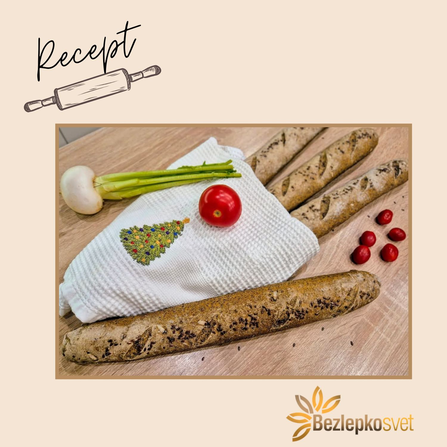 BAGETY S KONOPNOU MÚKOU