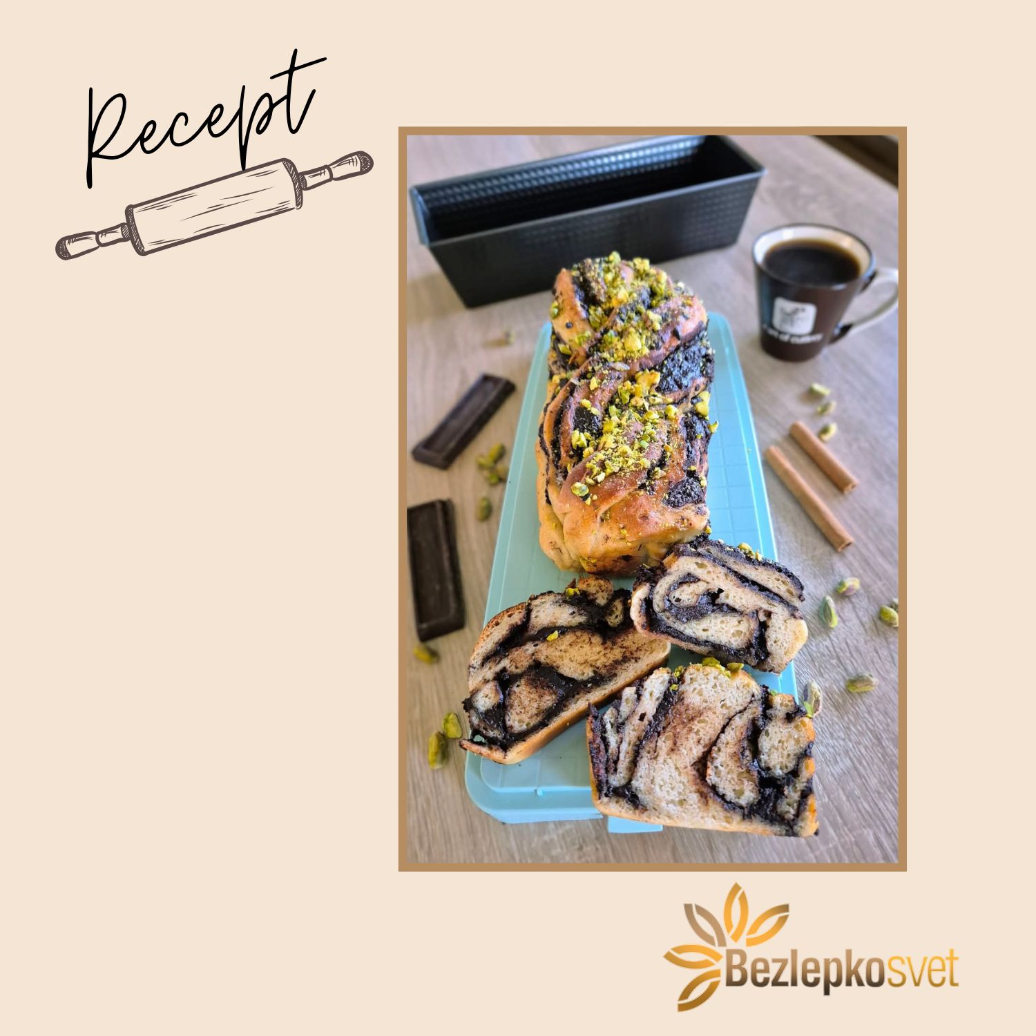 Chlieb Babka - čokoládový