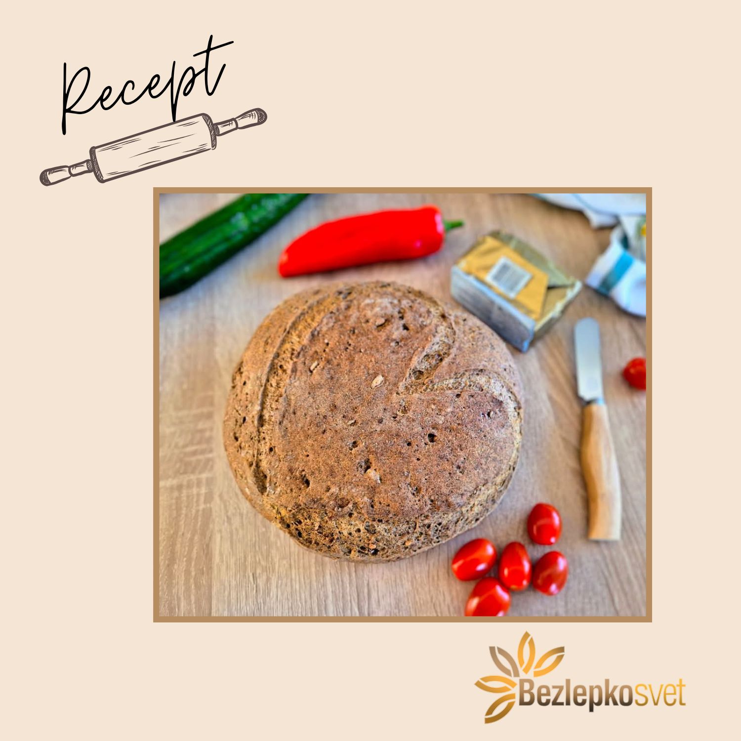 CHLIEB S KONOPNOU MÚKOU A JOGURTOM