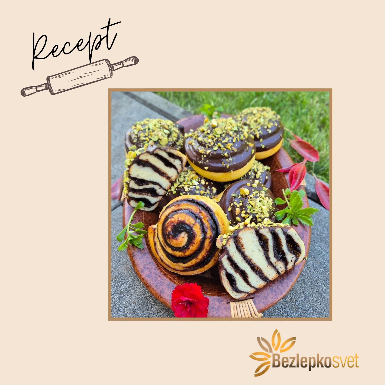 ČOKOLÁDOVO PUDINGOVÉ OSIE HNIEZDA