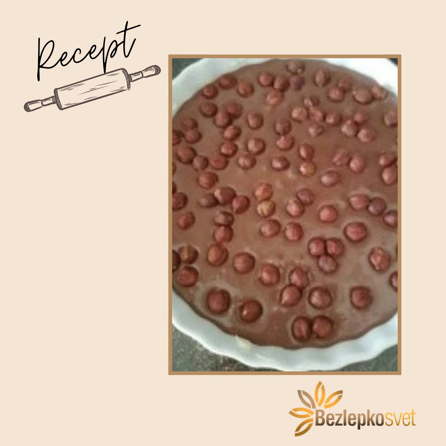 Domáca čokoláda s lieskovými orieškami