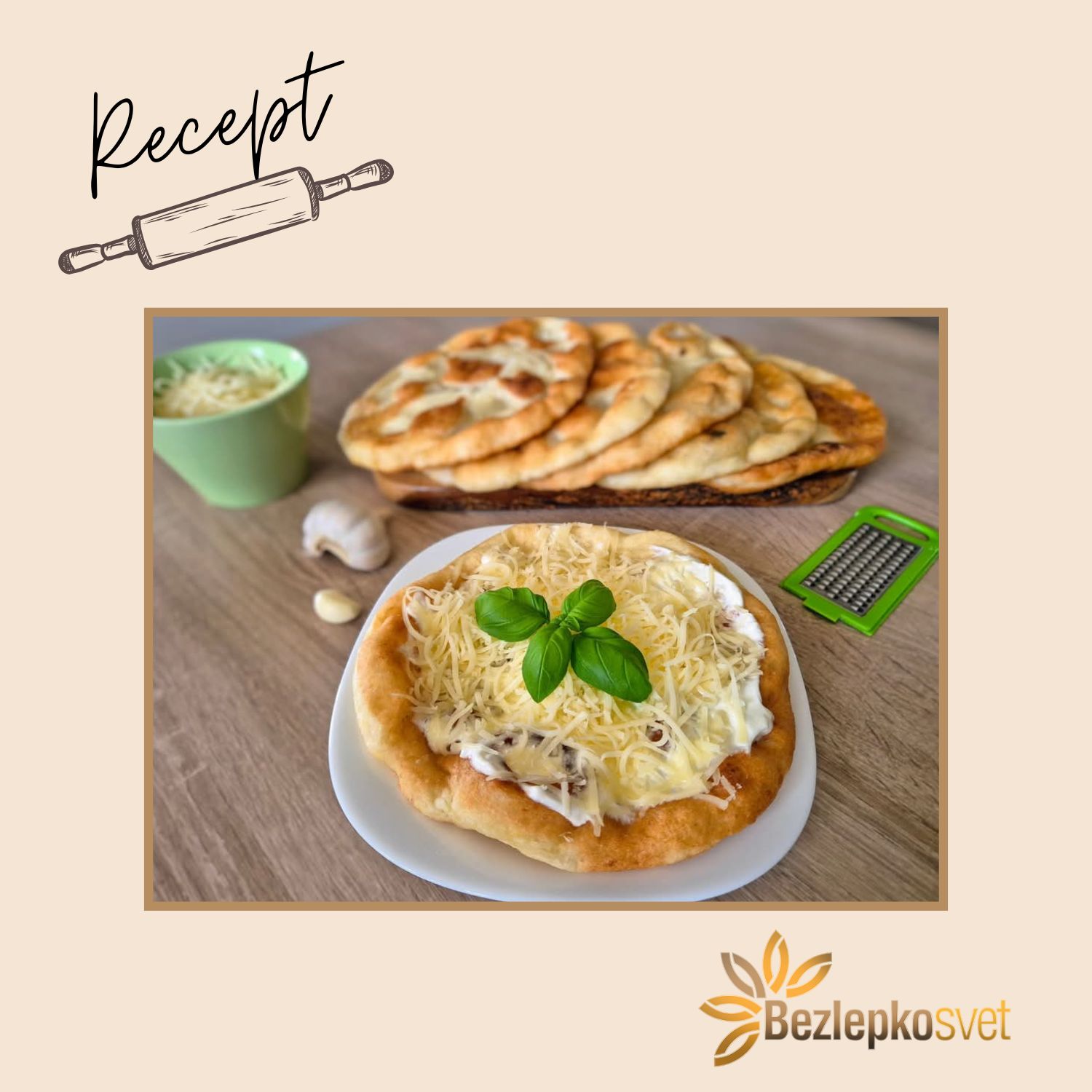 MAĎARSKÉ LÁNGOŠE zo zemiakového cesta