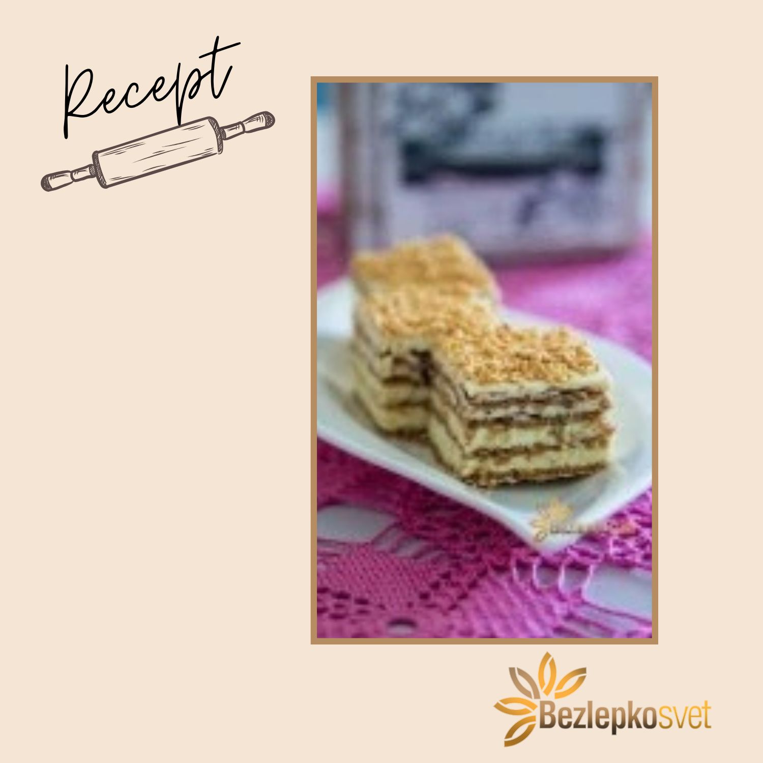 Orechové rezy bez múky