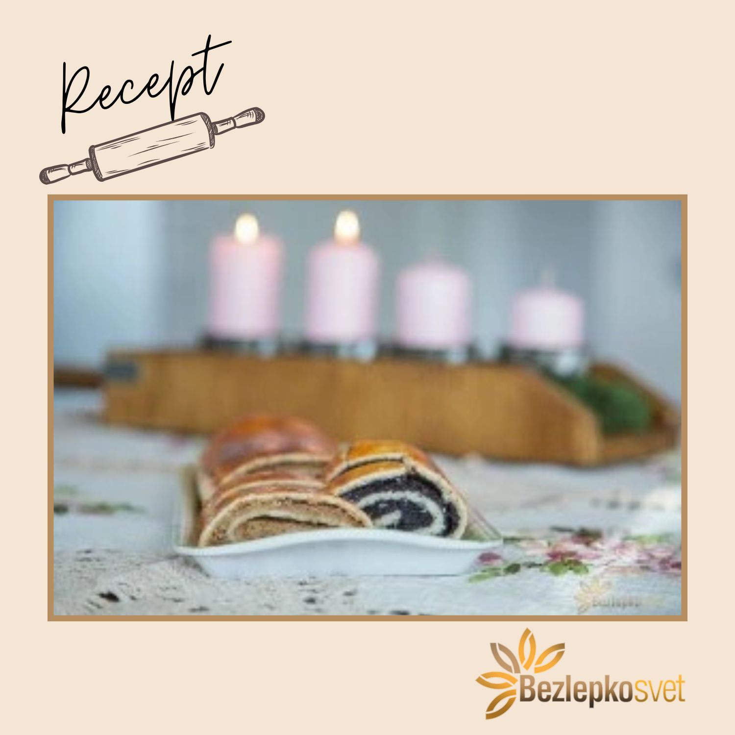 Orechový a makový závin