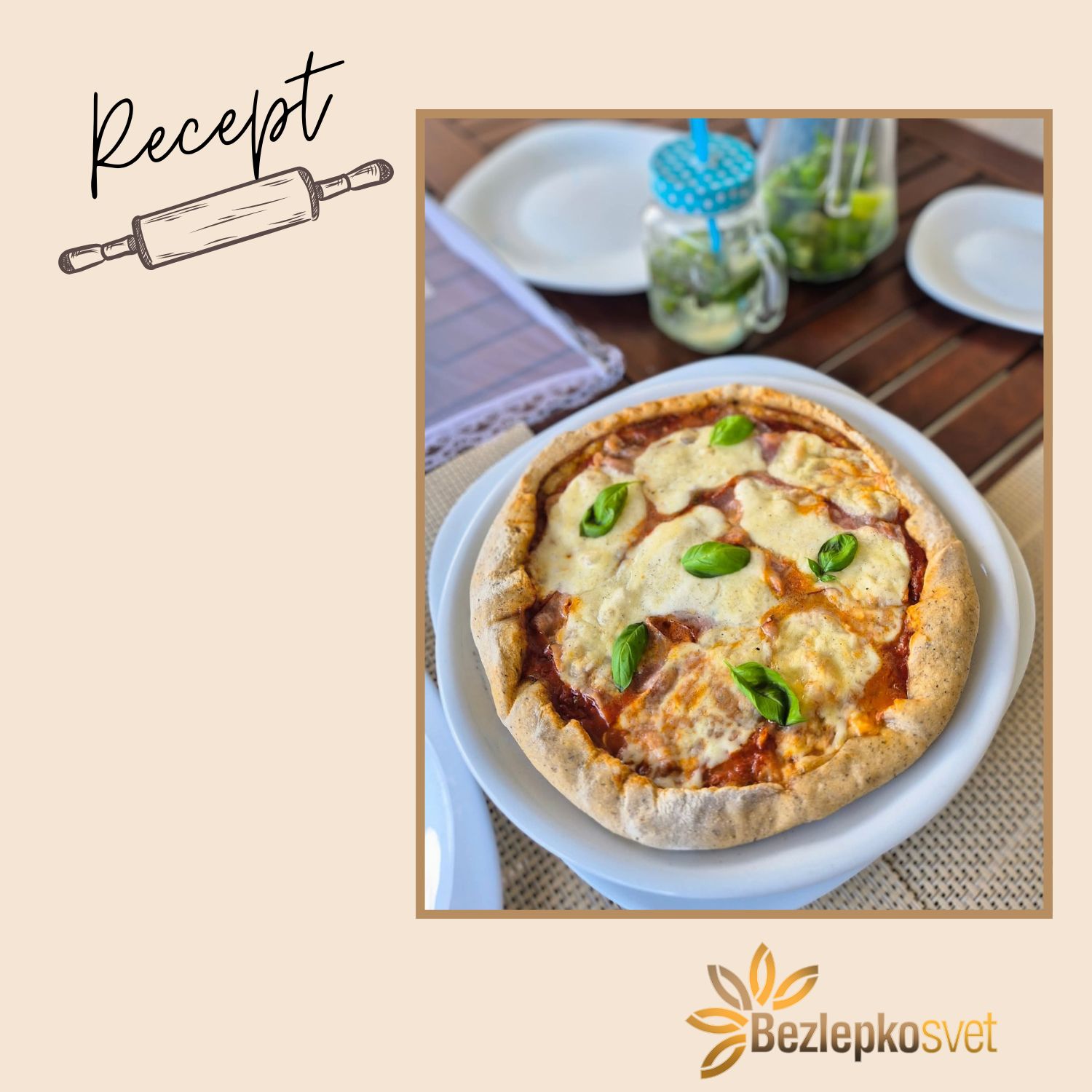 PIZZA PEČENÁ NA GRILE