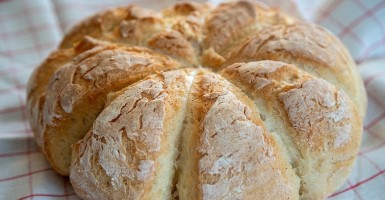 Chlieb v tvare tekvice