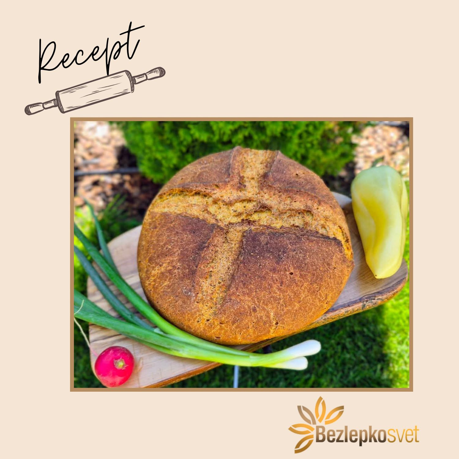 TEKVICOVÝ CHLIEB S JOGURTOM A OVSENNOU MÚKOU