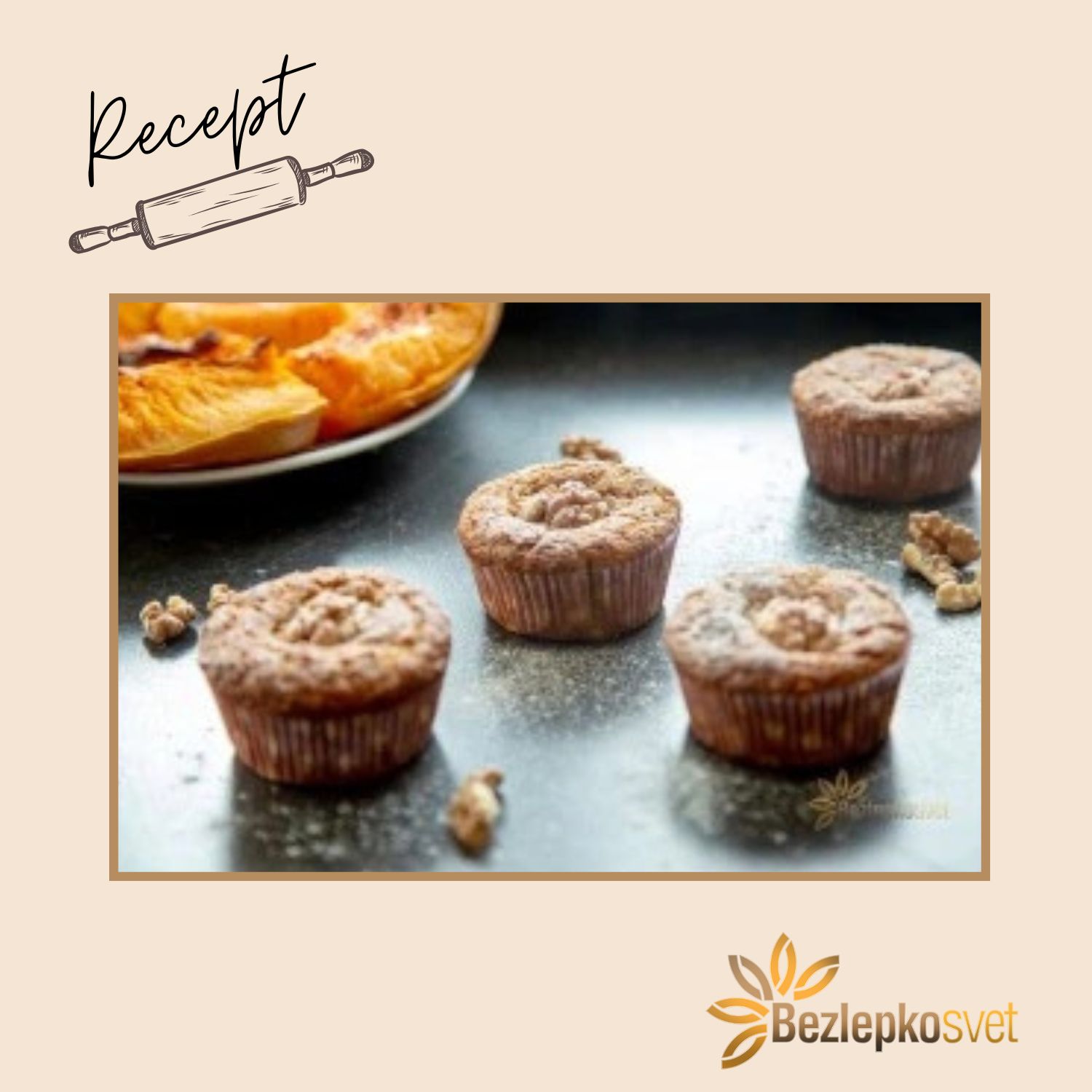 Tekvicové muffiny