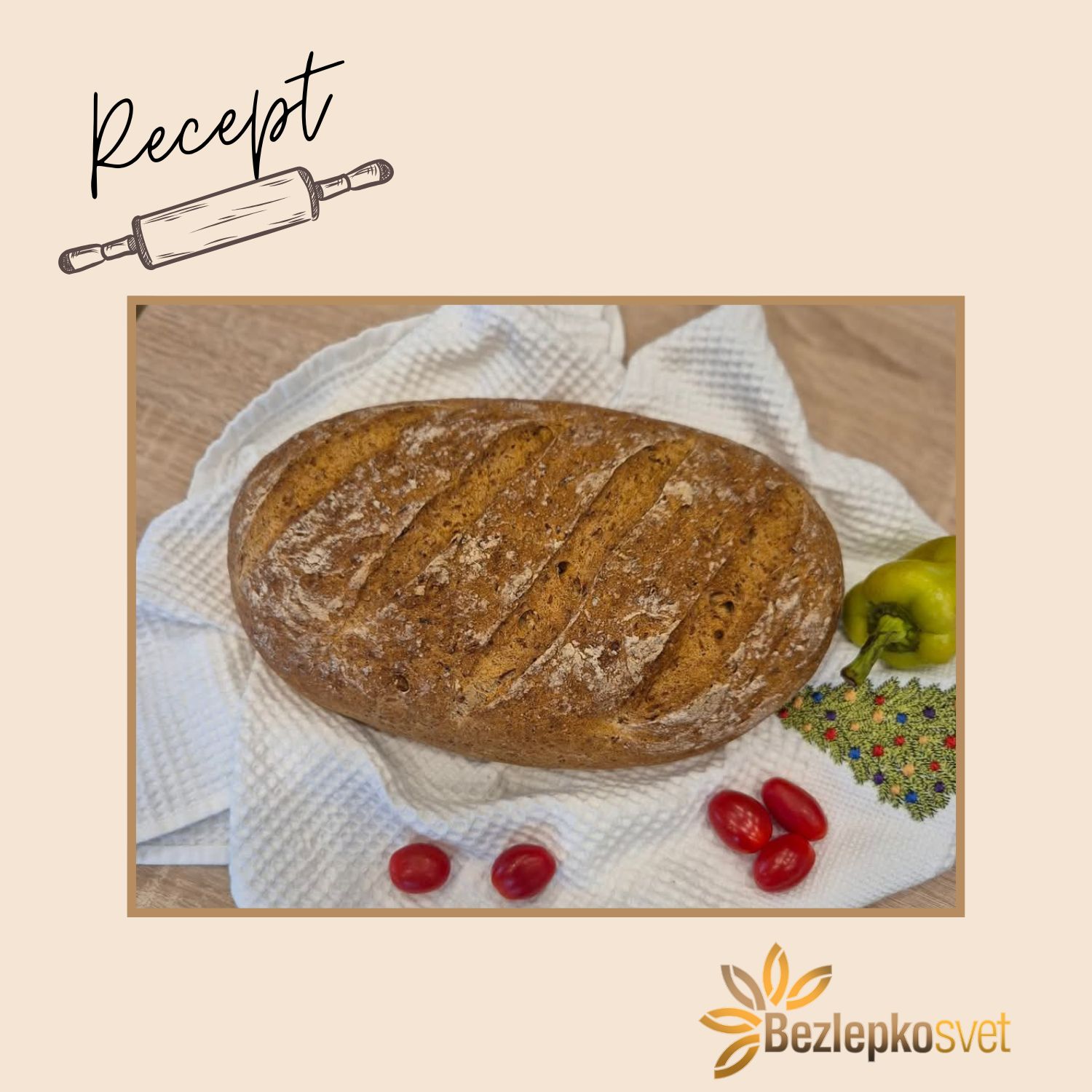 TMAVÝ ZEMIAKOVÝ CHLIEB