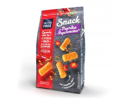 bezlepkovy nutrifree SNACK alla PAPRIKA e PEPERONICO