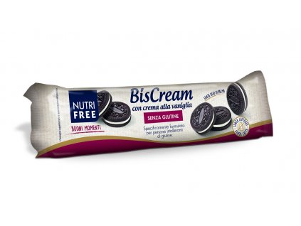 nutrifree bezlepkove Biscream Susienky plnene vanilkovym kremom AEC026