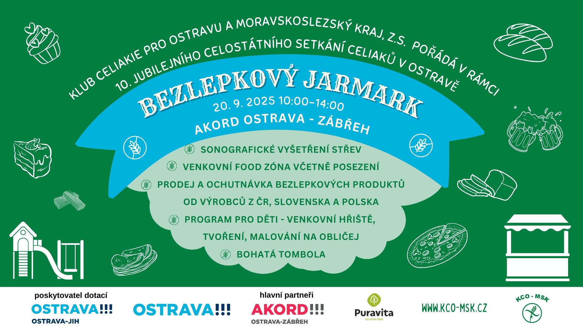 Bezlepkový jarmark OSTRAVA 20.9.2025