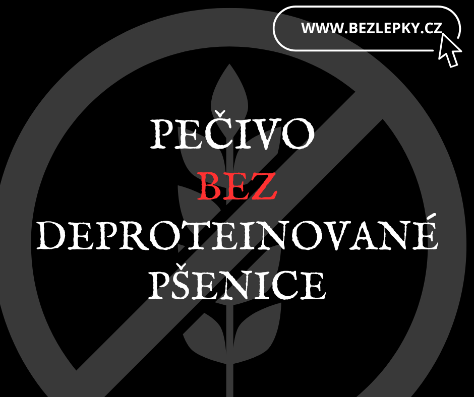 Pečivo bez deproteinované pšenice / bez lepku