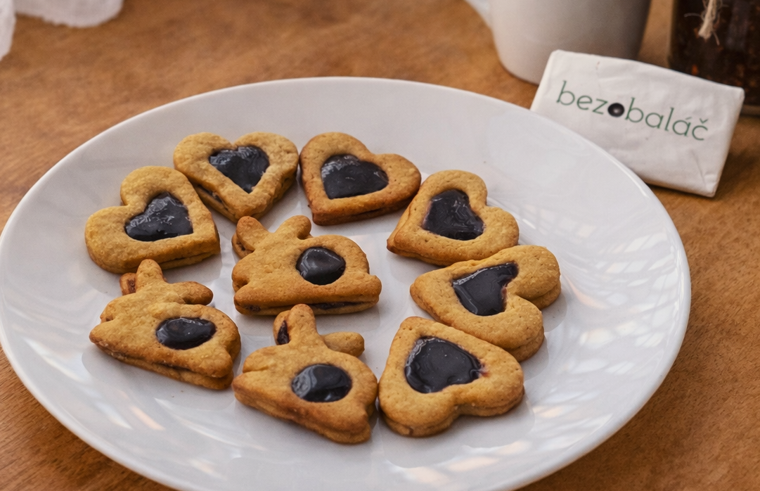 Recept na linecké cukroví bez cukru