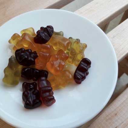 Ovocní medvídci bez želatiny BIO (vegan)