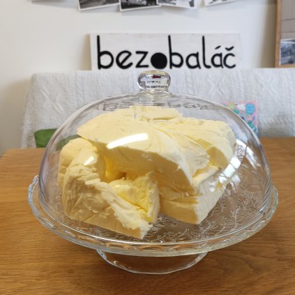 Máslo čerstvé na váhu
