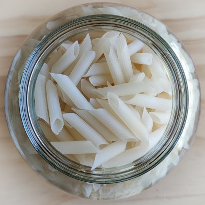 Těstoviny rýžové penne s kurkumou