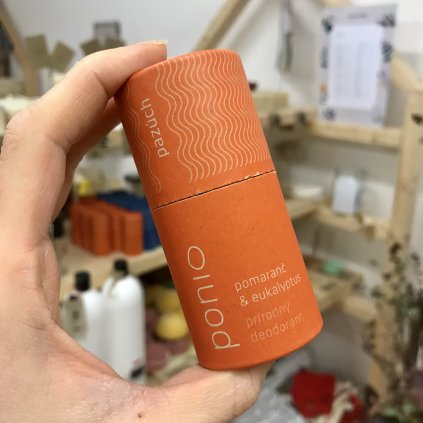 Ponio - tuhý deodorant Pomeranč (pazúch)