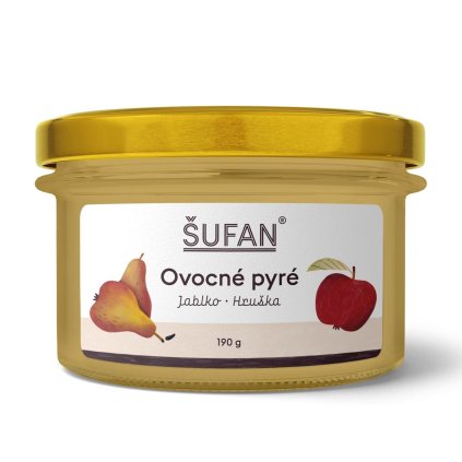 Pyré Jablko Hruška 190g