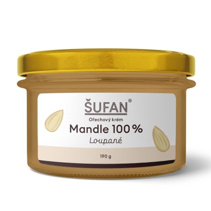 Mandle loupané 190g