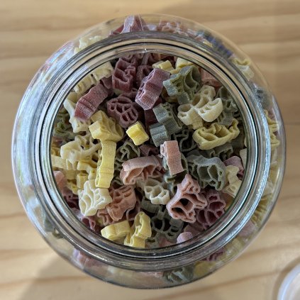 Semolinová barevná zvířátka BIO