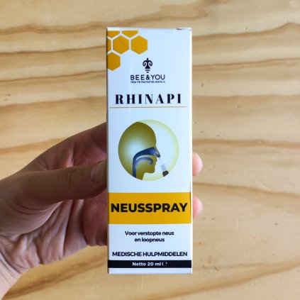 Nosní sprej Rhinapi Bee&You s propolisem a eukalyptem