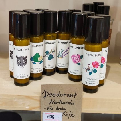Deodorant Naturinka - více druhů
