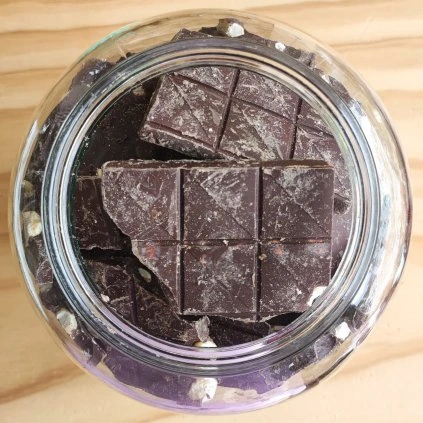 Čokoláda hořká s lískovými ořechy BIO