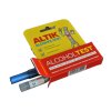 alkoholtester altik content biele pozadie