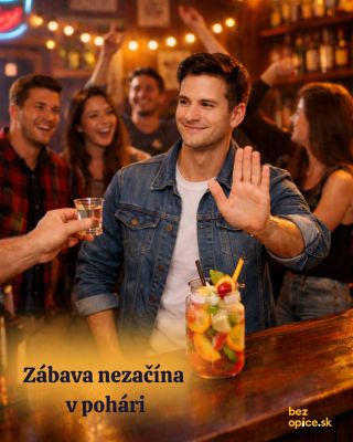 Nepotrebujeme sa opíjať, aby sme sa zabavili. Nepotrebujeme piť, aby sme zapadli. 🫶 A keď už si občas dáme pohárik, je fér...