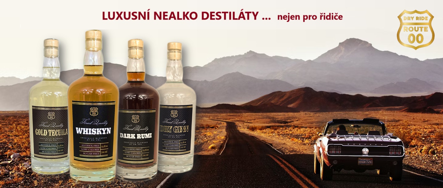 luxusní nealko destiláty nejen pro řidiče