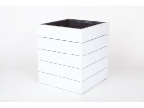 Bezúdržbový květináč OPTIMAL 40 bílý
