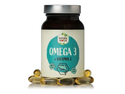 tablety NaturalProtein omega 3 + vitamin E 60 tablet