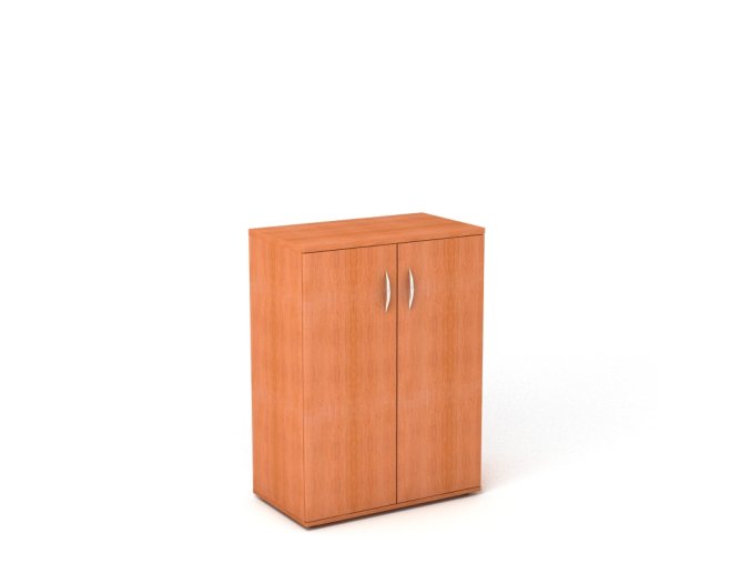 Policová skříň 80x45/112 3 patra plná dvířka