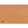 Kancelářský rohový stůl 180x75x45 pravý kovová konstrukce
