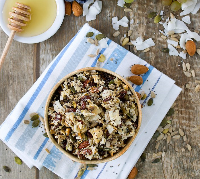 Pečené müsli - granola