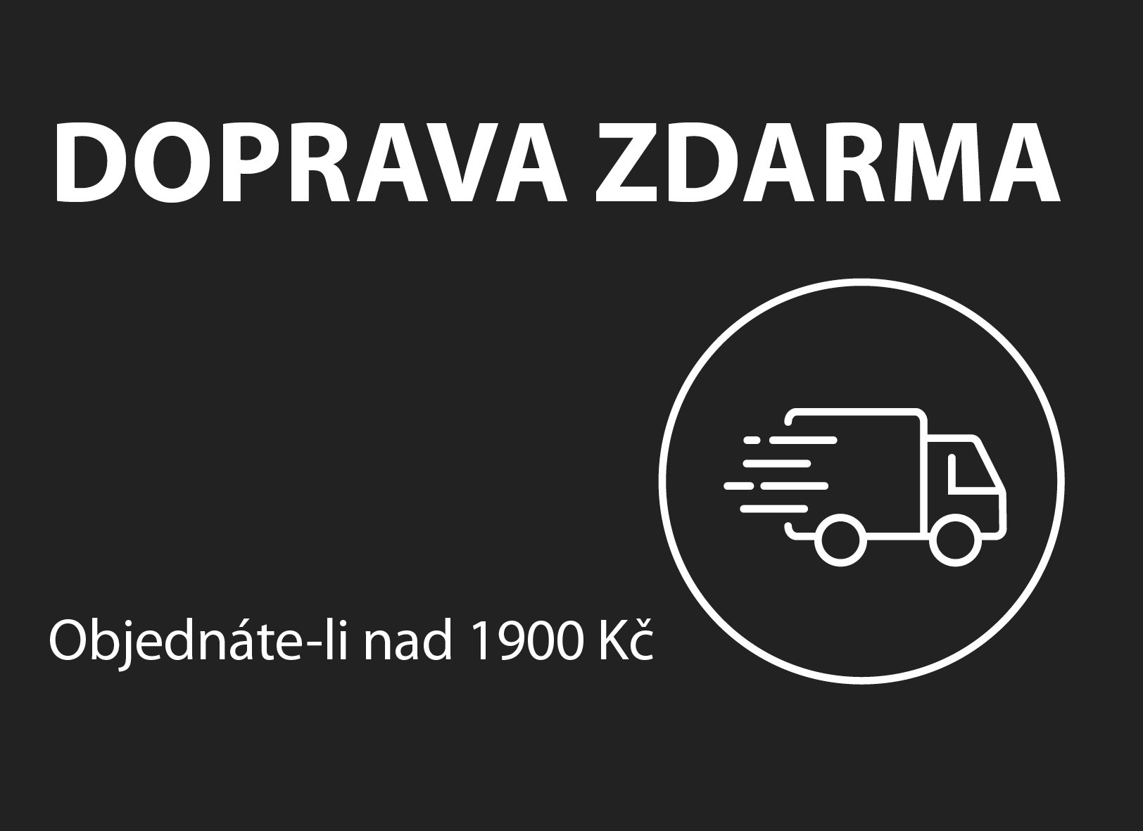 Doprava zdarma