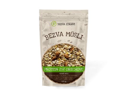 protein 25 procent orechove