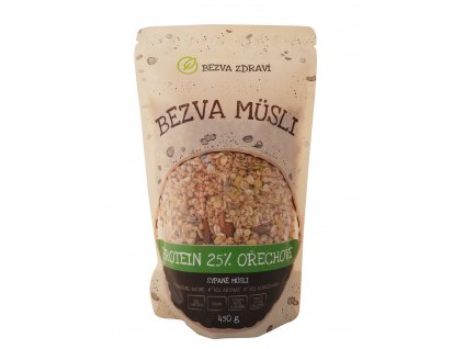protein 25 procent orechove